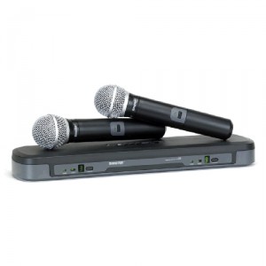 Shure PG288 - PG58 dubbele draadloze microfoon