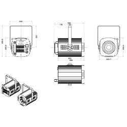 Elation ELED Fresnel II par